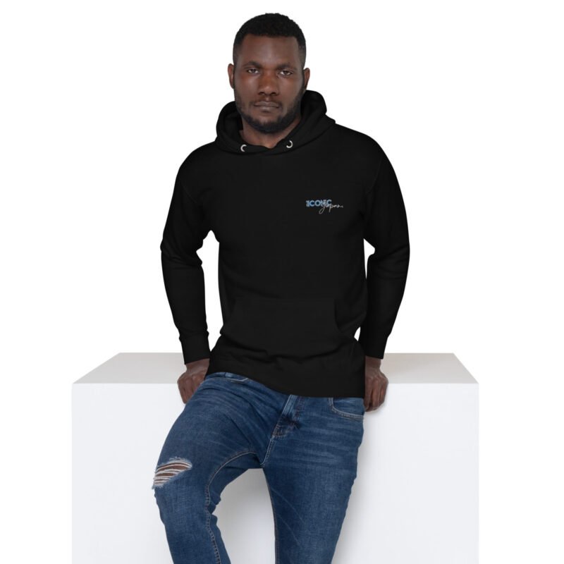 unisex premium hoodie black front 679e97ae9e7e9 Sweat à Capuche mi-saison RX7 noir