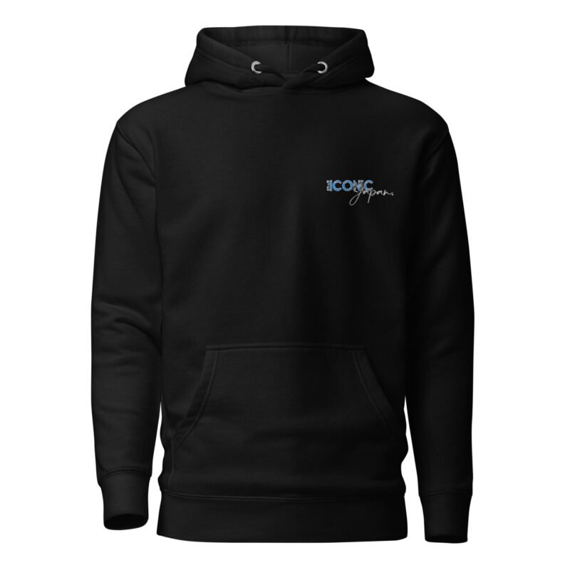 unisex premium hoodie black front 679e97ae9fab7 Sweat à Capuche mi-saison RX7 noir