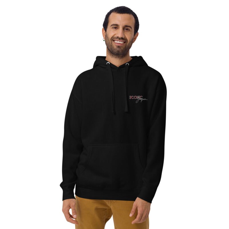 unisex premium hoodie black front 67b46e672391b Sweat à Capuche Civic FK2 mi-saison noir