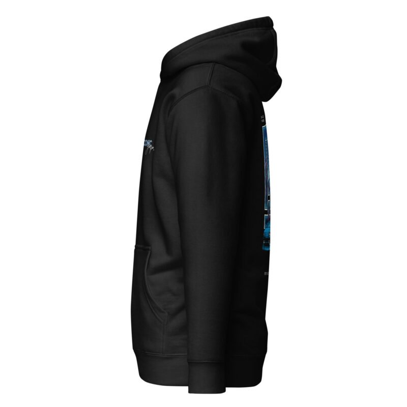 unisex premium hoodie black left 667555222af93 Sweat à capuche noir mi-saison Toyota MR2