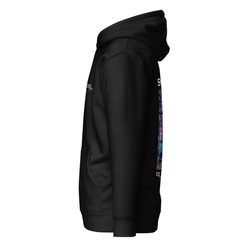 unisex premium hoodie black left 668aedf39a660 Sweat à capuche S2000 mi-saison noir