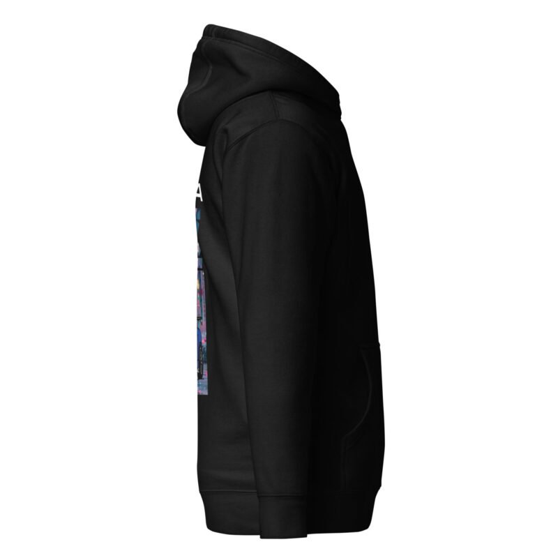 unisex premium hoodie black right 668aedf39be57 Sweat à capuche S2000 mi-saison noir