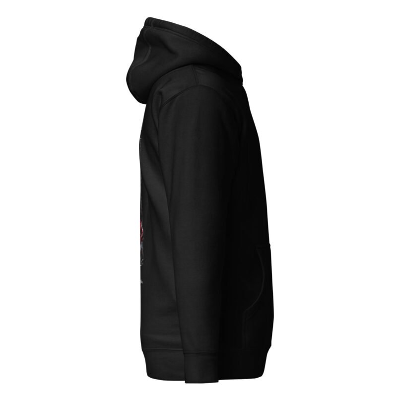 unisex premium hoodie black right 6793c4dc108fb Sweat à Capuche mi-saison R32 noir