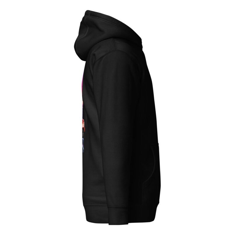 unisex premium hoodie black right 6793c5a108985 Sweat à Capuche mi-saison Celica ST185