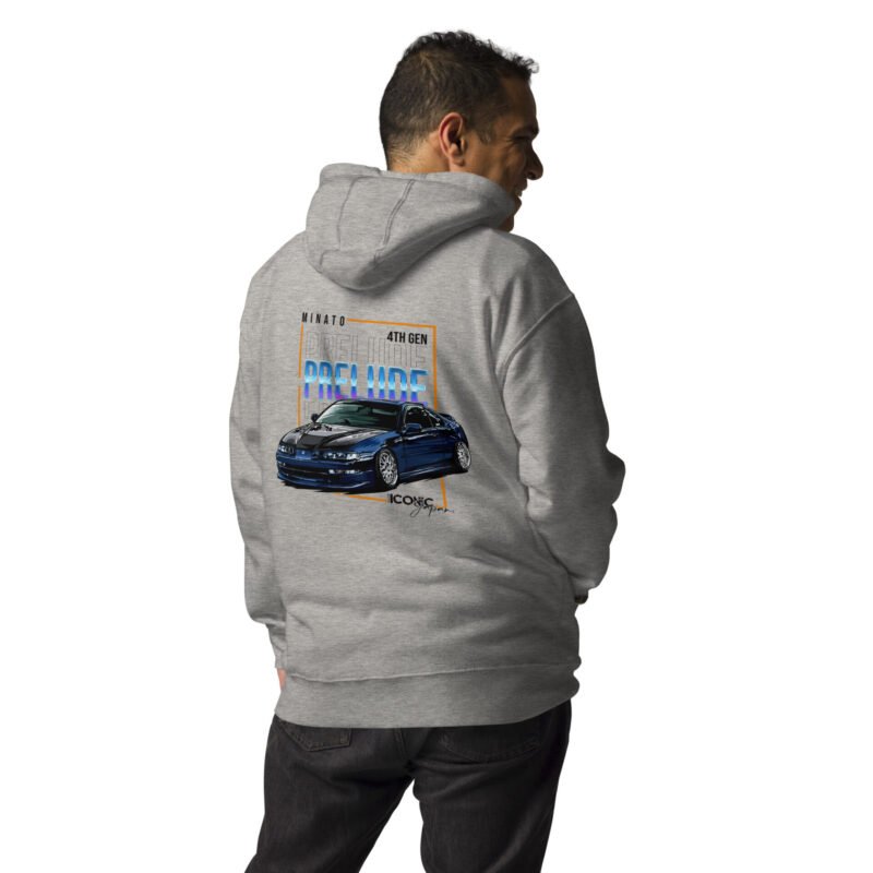 unisex premium hoodie carbon grey back 65f460da2a7b5 Sweat à Capuche Prelude 4g basic