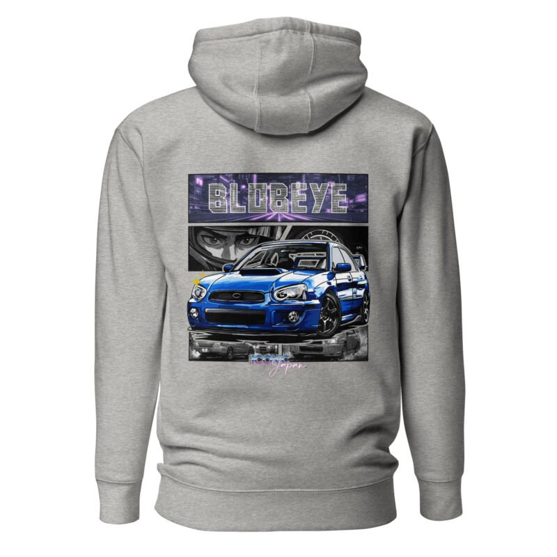 unisex premium hoodie carbon grey back 68305743a6eb4 Sweat à Capuche blanc/gris Subaru 8