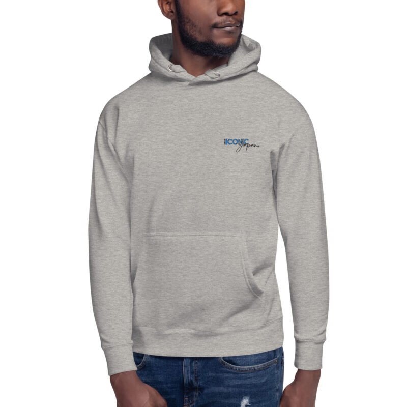 unisex premium hoodie carbon grey front 6785305a50672 Sweat à Capuche Prelude 2G Gris/Blanc