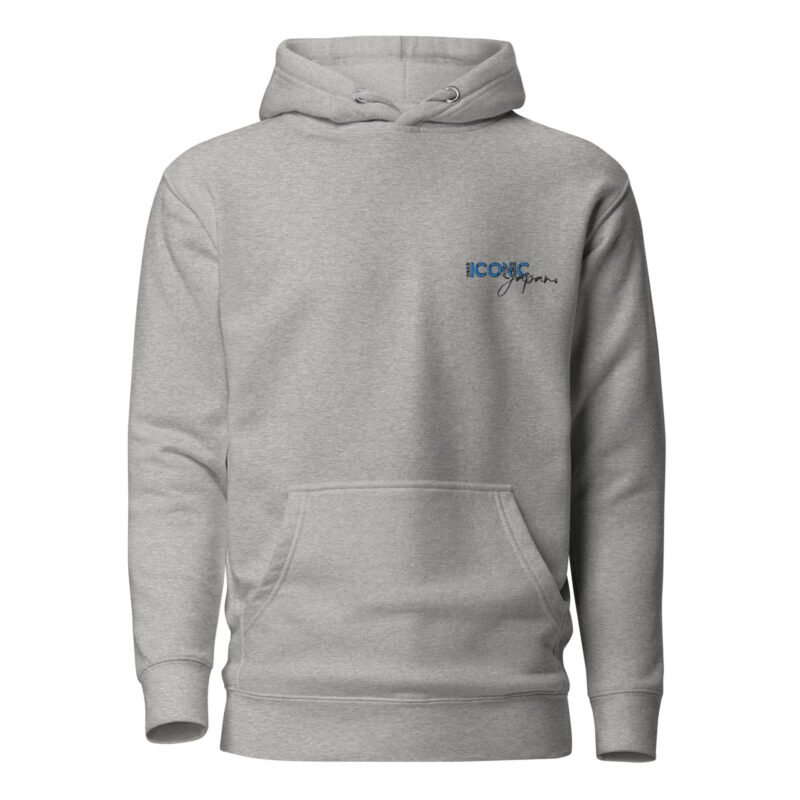 unisex premium hoodie carbon grey front 6785305a511b9 Sweat à Capuche Prelude 2G Gris/Blanc