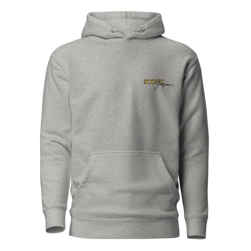 unisex premium hoodie carbon grey front 67b62183bc517 Sweat à Capuche Civic EG6 jaune mi-saison