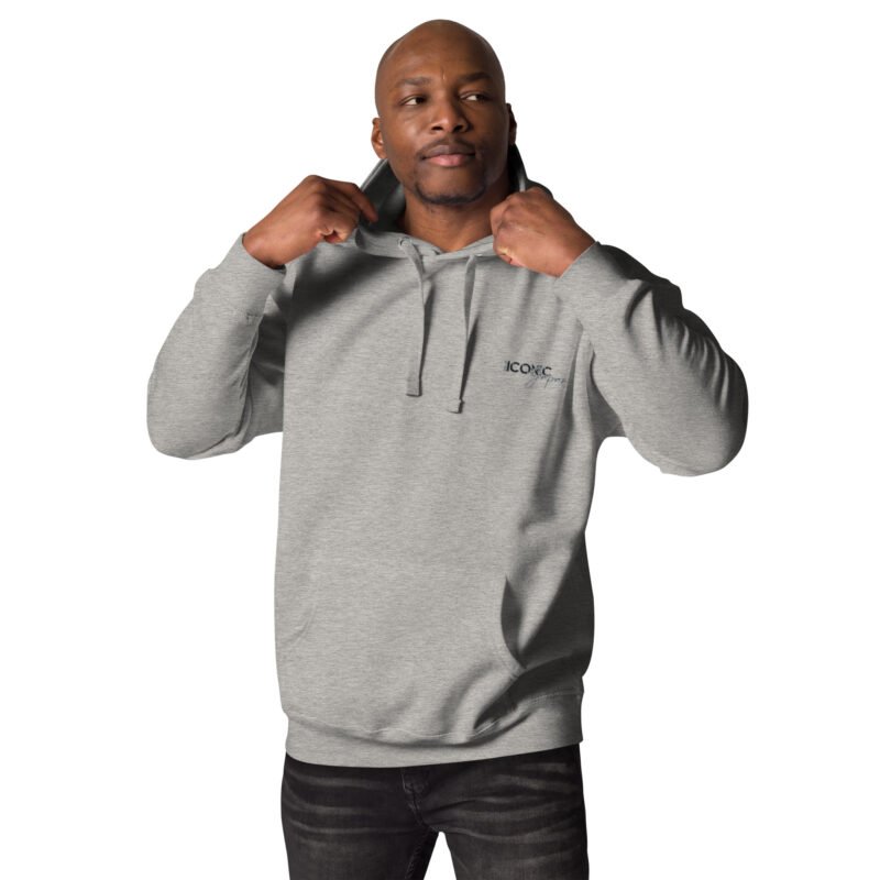 unisex premium hoodie carbon grey front 68165f65aa956 Sweat à Capuche 350Z noir