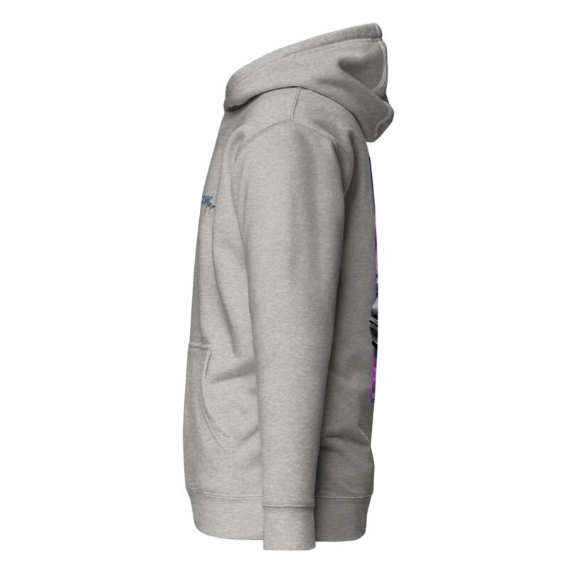 unisex premium hoodie carbon grey left 6785305a51d0b Sweat à Capuche Prelude 2G Gris/Blanc