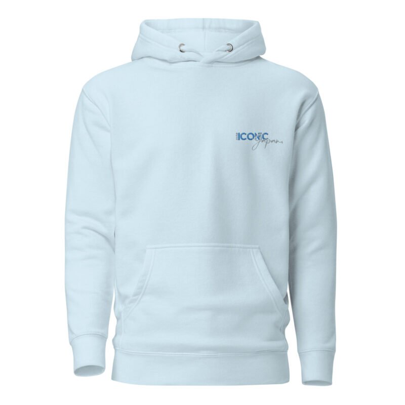 unisex premium hoodie sky blue front 66be5ae0d933c Sweat à Capuche mi-saison NSX édition double vue