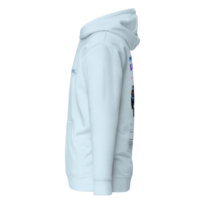 unisex premium hoodie sky blue left 66be5ae0d9f09 Sweat à Capuche mi-saison NSX édition double vue