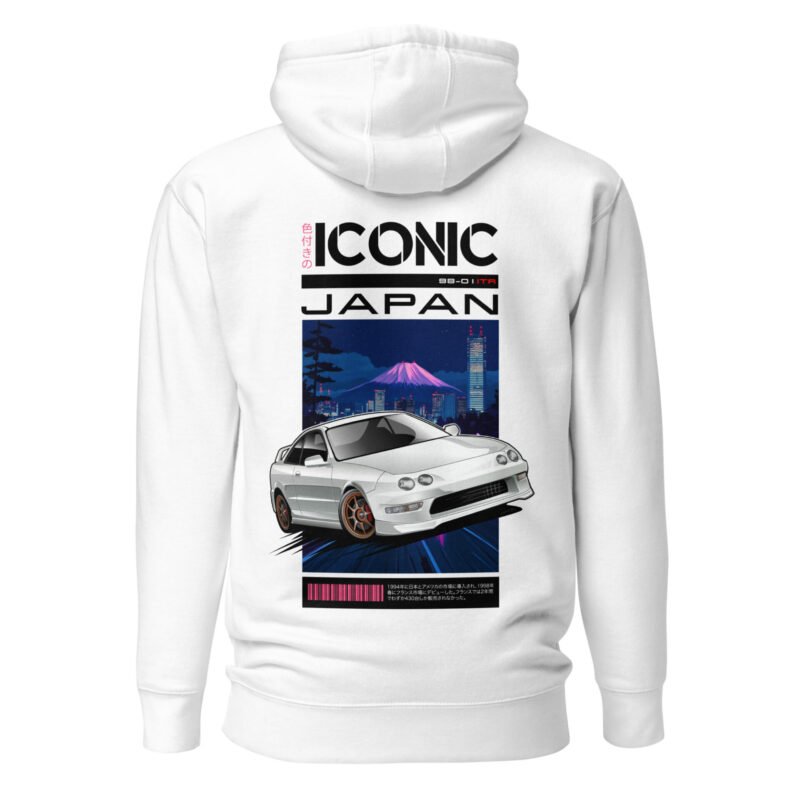 unisex premium hoodie white back 674327a82c7e0 Sweat à Capuche mi-saison ITR blanc