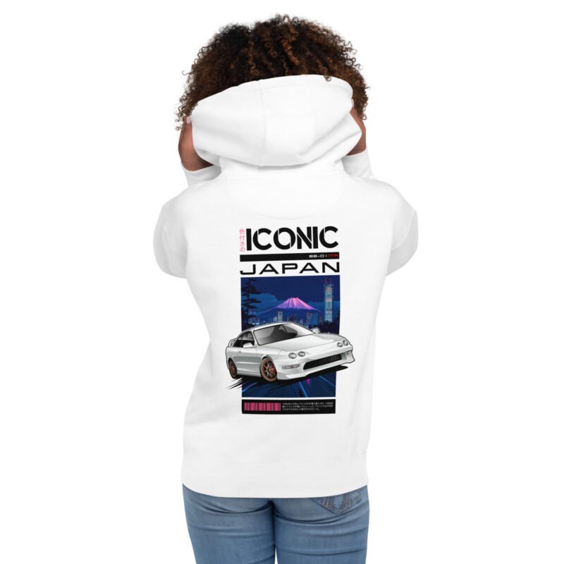 unisex premium hoodie white back 674327a82de6d Sweat à Capuche mi-saison ITR blanc