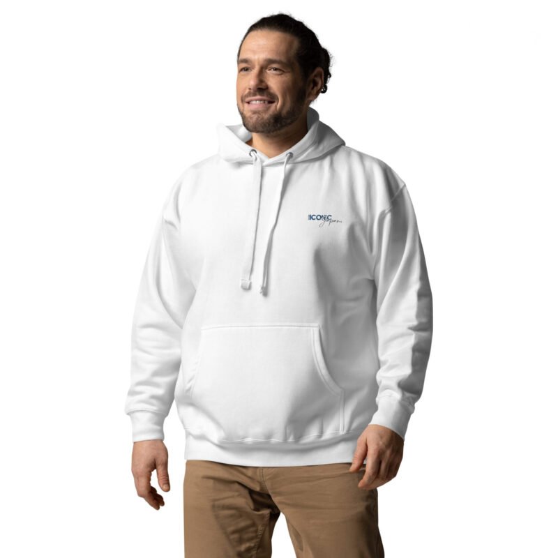 unisex premium hoodie white left front 674327a82eb05 Sweat à Capuche mi-saison ITR blanc