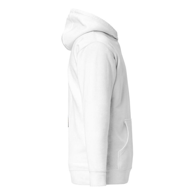 unisex premium hoodie white right 67c97d5c436ef Sweat à Capuche blanc ou gris Delsol bleu