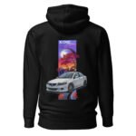 Sweat à Capuche noir Accord 7 gen – Image 5