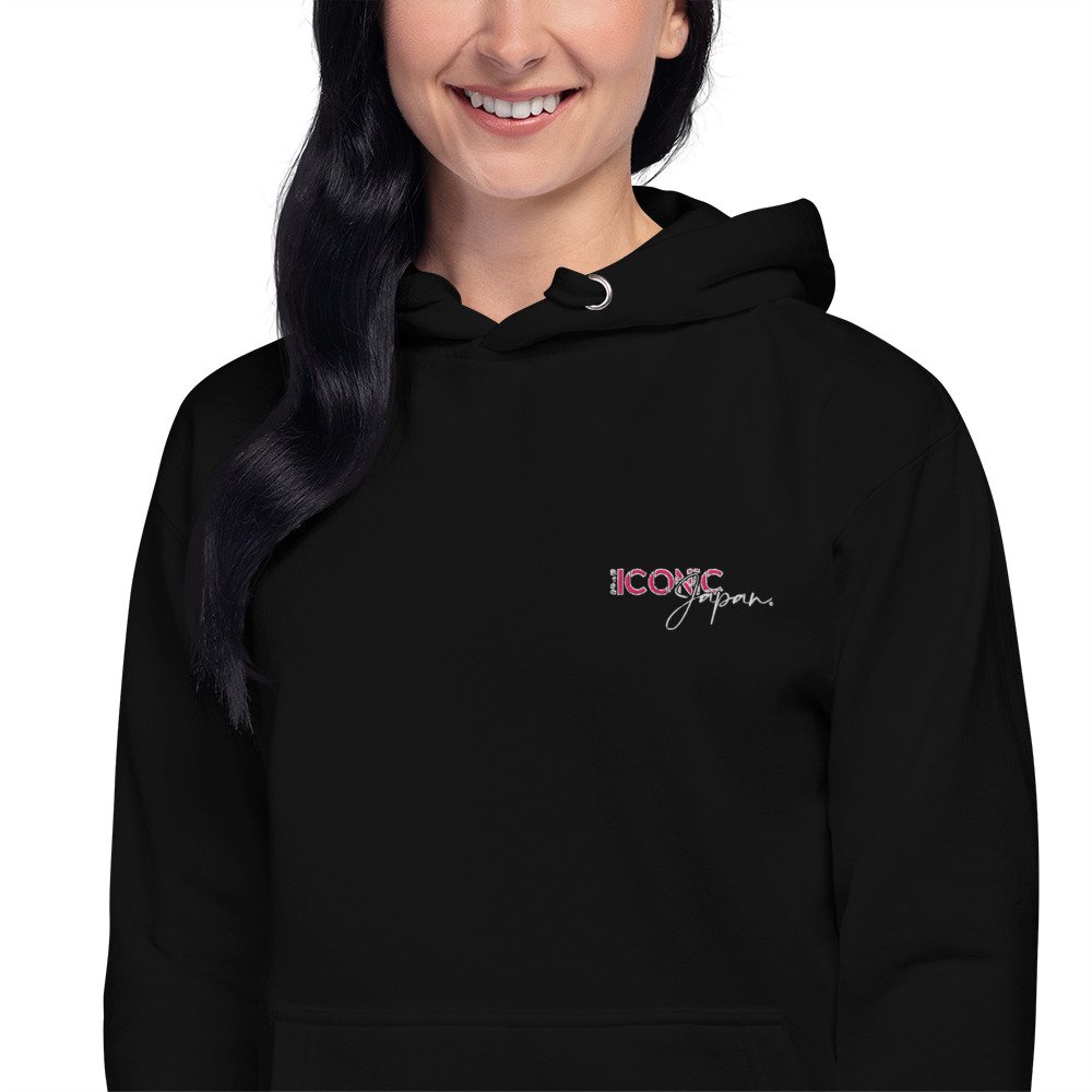 unisex premium pullover hoodie black zoomed in 6a5ca32e662b5 ICONIC Japan - Vêtements et goodies JDM