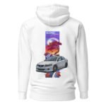 Sweat à Capuche blanc Accord 7 gen – Image 5