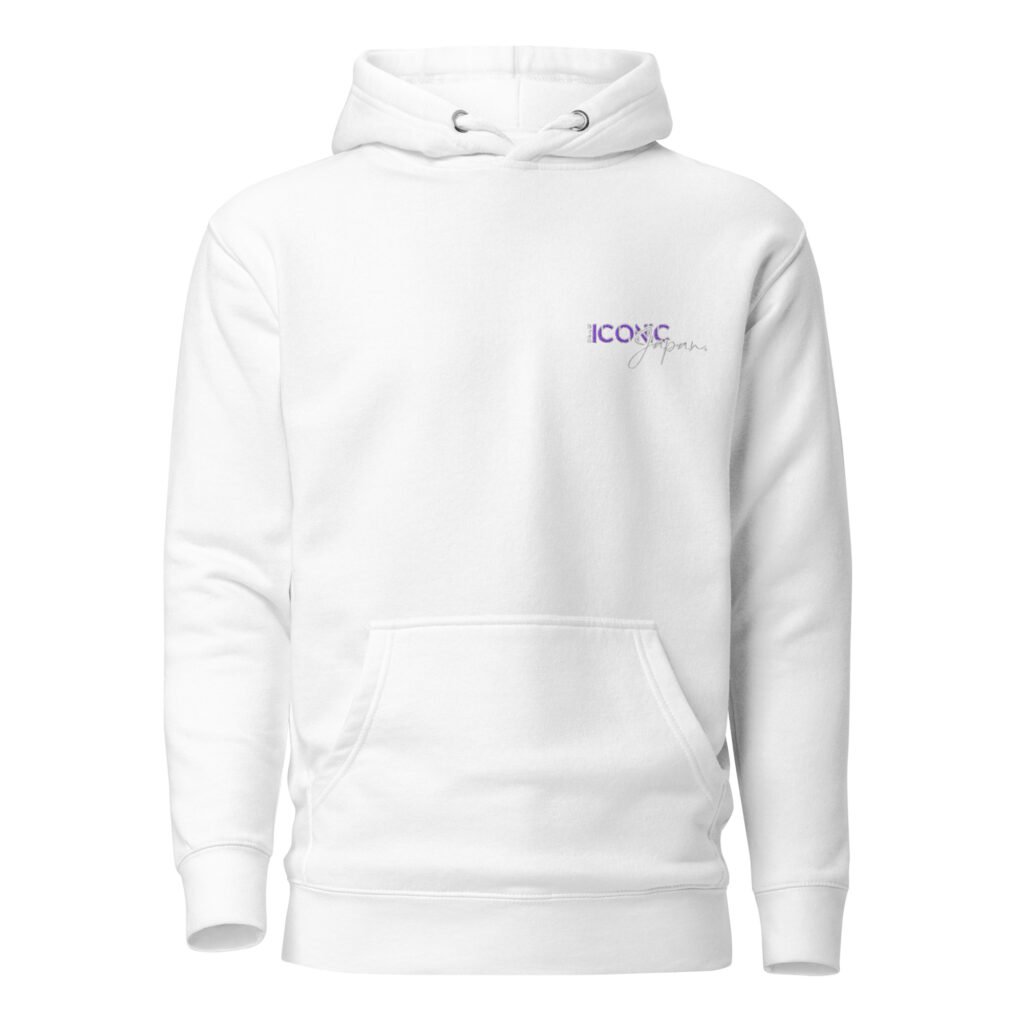 unisex premium pullover hoodie white front 6a8406c0ececd ICONIC Japan - Vêtements et goodies JDM