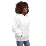 Sweat à capuche blanc 400Z Gaelle Mayet – Image 5