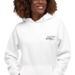 Sweat à capuche blanc 400Z Gaelle Mayet – Image 2