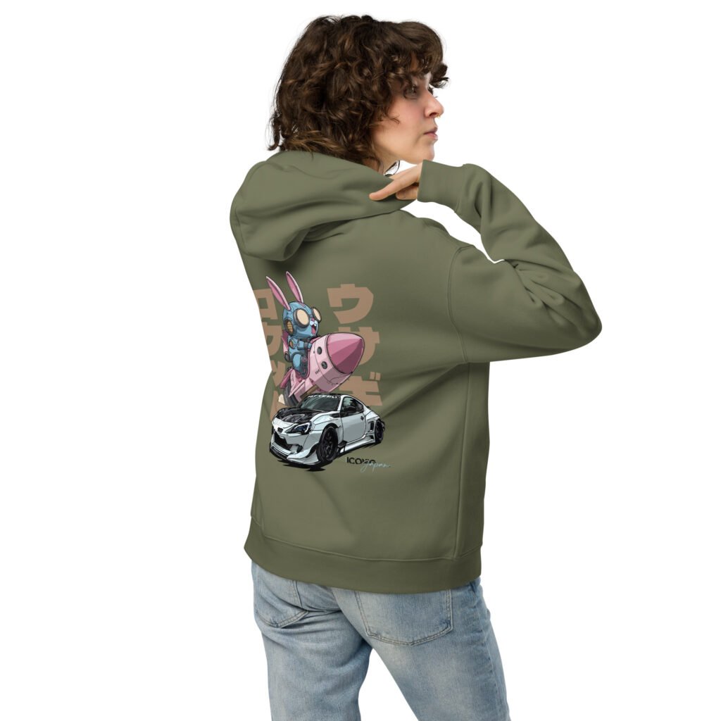 unisex relax hoodie cypress back 6a215edcc4092 ICONIC Japan - Vêtements et goodies JDM