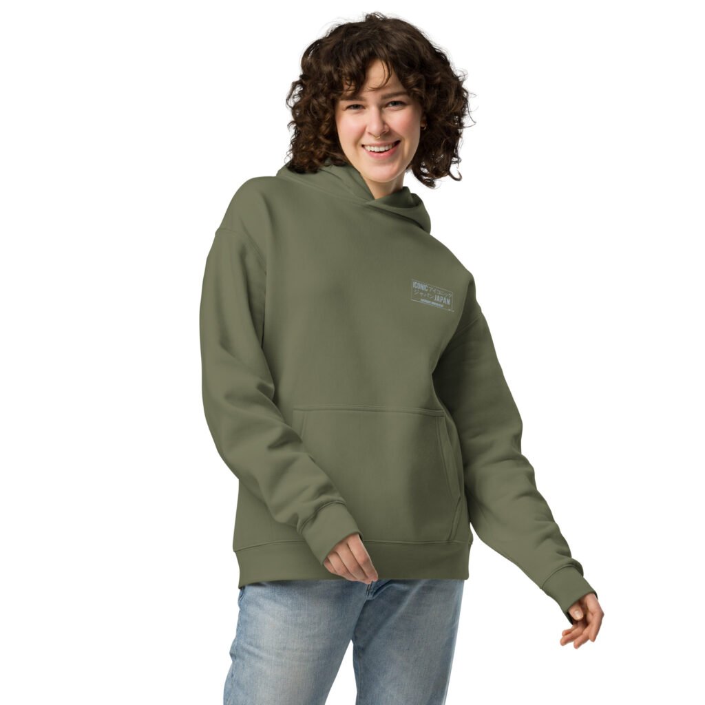 unisex relax hoodie cypress front 6a215edcc539d ICONIC Japan - Vêtements et goodies JDM